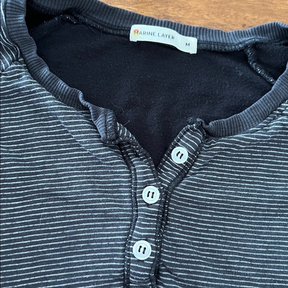 Marine Layer Henley Shirt - Picture 5 of 9